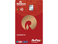 Reliance SBI Card Reliance SBI Card